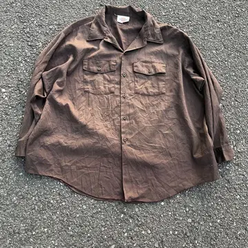 80s 90s Dickies box work shirt