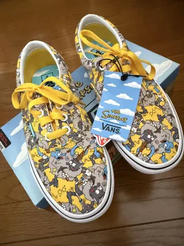 새상품 Vans 더 심슨 콜라보 스니커즈