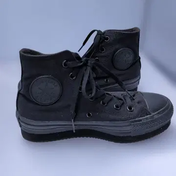 컨버스 올스타 통굽 스니커즈 24.5cm 블랙