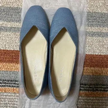 REGAL 펌프스 24cm 스카이블루 박스 있음