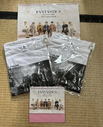 FANTASTICS 세트 달력 T셔츠