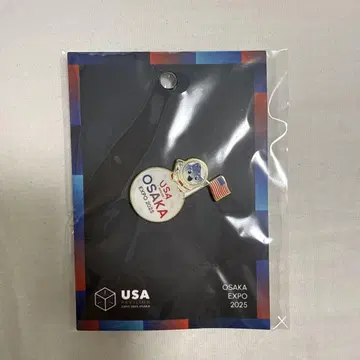오사카 만박 EXPO USA 미국관 핀 배지 스파크 우주 비행사