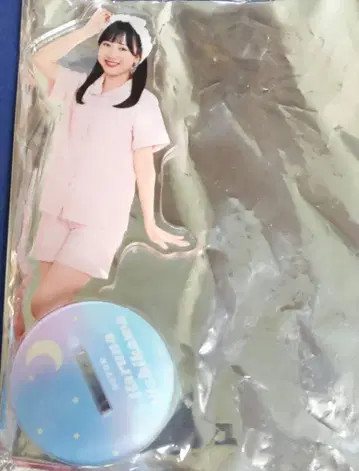 아크릴 스탠드 핑크 파자마