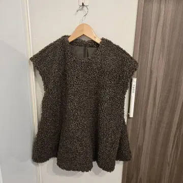 Mila Owen 미라 오웬 24AW 벌룬 튜닉 브라운