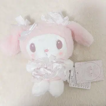 산리오 마이멜로디 화이트 딸기 티타임 시리즈 폭신폭신 봉제 인형