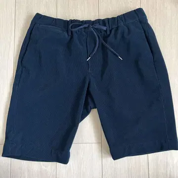코듀로이 하프 팬츠