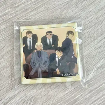 [ 미사용, 익명 배송 ] 코난랜드 메모리얼 캔뱃지 경찰학교조