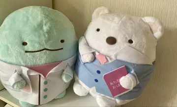 국어의 시로쿠마 선생님, 이과의 토카게 선생님 봉제 인형 스미코구라시