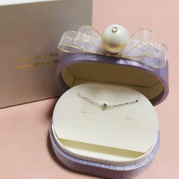 사만다 티아라 팔찌 K10WG 다이아몬드 0.02캐럿