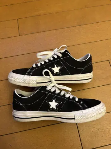 Converse Cons 와 스타 블랙 US 구매품