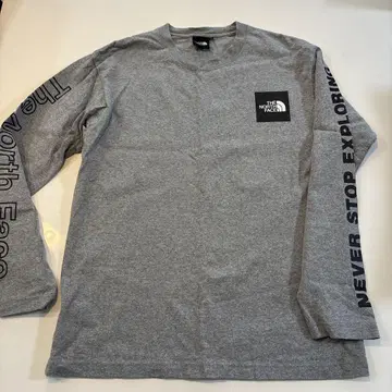 THE NORTH FACE 긴팔 티셔츠 그레이
