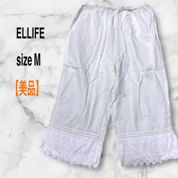 [ 새상품급 ] ELLIFE 페티코트 페티코트 팬츠 레이스 M 베이지