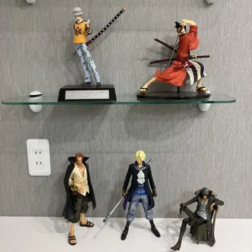 원피스 피규어 묶음 판매 (로, 덴지로, 샹크스, 사보, 아오키지)