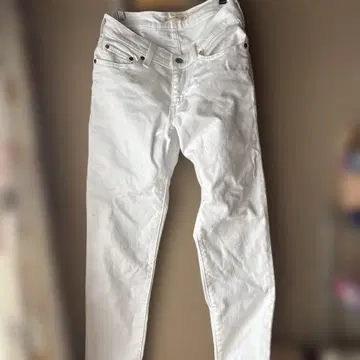 Levi's 화이트 데님