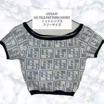 GYDA 반팔 니트