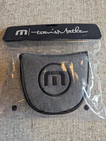 컨디션 최상 travisMathew 퍼터용 골프헤드커버 그레이