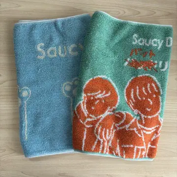 Saucy Dog 타월 2장 세트