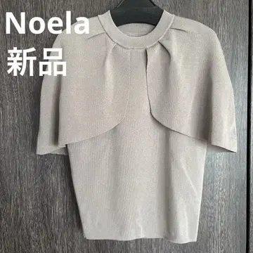 [ 새상품 ] Noela 2025 SS 케이프 디자인 니트 모카