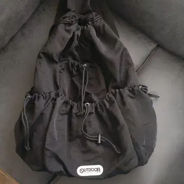 OUTDOOR 블랙 럭색/백팩