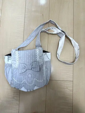 h.NAOTO Frill 숄더백