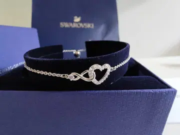 Swarovski 하트 무한대 팔찌