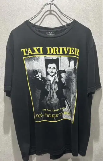 00s TAXI DRIVER 택시 드라이버 티셔츠 빈티지
