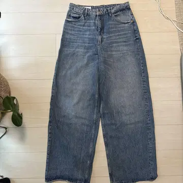 ZARA 오버사이즈 와이드 데님