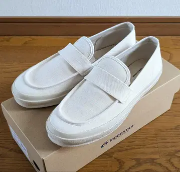 MOONSTAR 문스타 LOAFY NATURAL 26.0 화이트