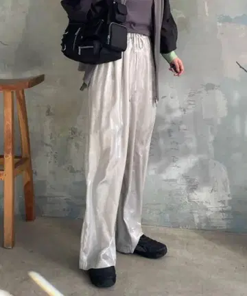 JEANASIS 글리터 이지 팬츠