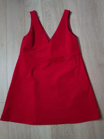 질스튜어트 V넥 슬리브리스 미니 원피스 사이즈 2