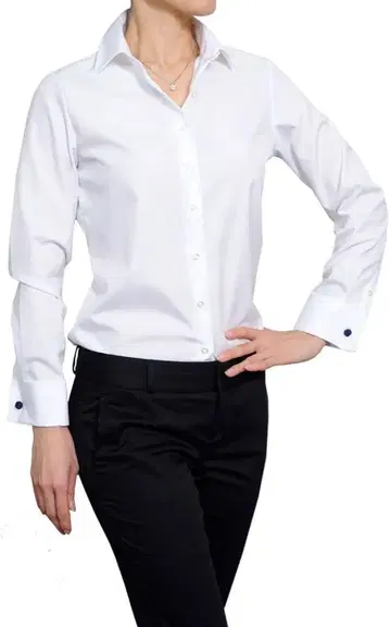 [오지에] 여성용 셔츠 더블 커프스