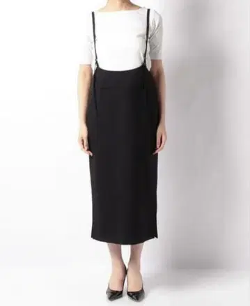 allureville 알아바일 살로펫 내로우 스커트 블랙 M