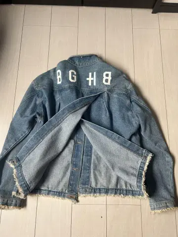 BAGARCH 데님 자켓 BGHB 자수