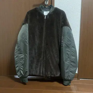 레이지블루 스무스 퍼 콤비/MA-1 블루종