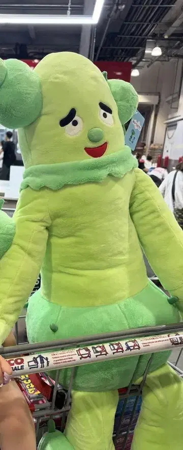 새상품 사보상 미이츠케타 약 100cm 봉제 인형 코스트코