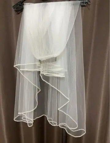 핫포엔 웨딩 베일 빗 포함