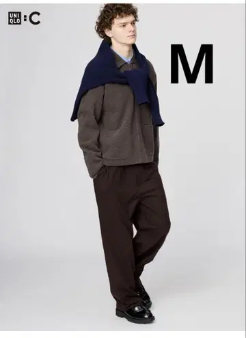 UNIQLO C 이지 와이드 테이퍼드 팬츠