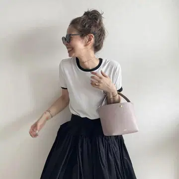 ch!iiibag 가죽 바스켓 핑크 단시간 1회 사용