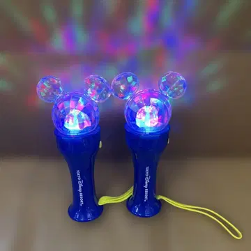 디즈니랜드 미키 핸디 라이트 배터리 에볼타 교환 완료 2개 세트