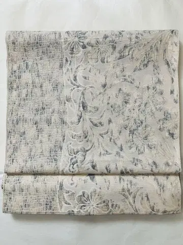 나고야 오비(약 24cm) 꽃무늬 열림 봉제 천연색