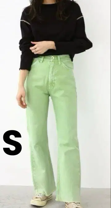 로데오 크라운 빈티지 가공 컬러 데님