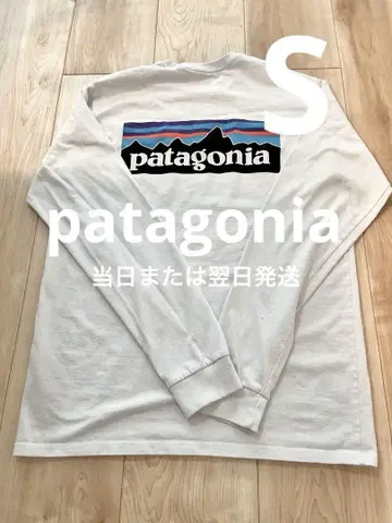 [ 당일 또는 익일 배송 ] patagonia 긴팔 T셔츠 S 화이트