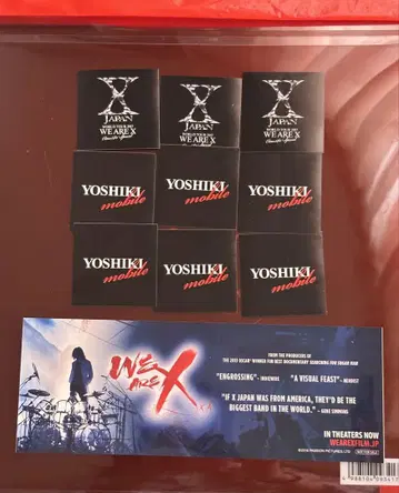 YOSHIKI X japan 스티커 세트