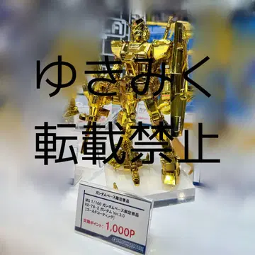 MG 건담 Ver.3.0 골드 코팅 건담베이스 한정판
