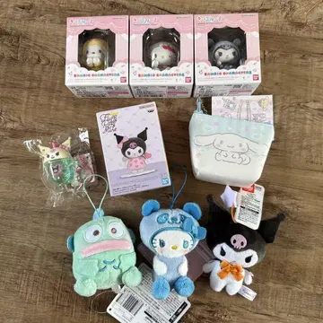 산리오 묶음 판매 새상품 쿠로미 키티 포차코 한교동