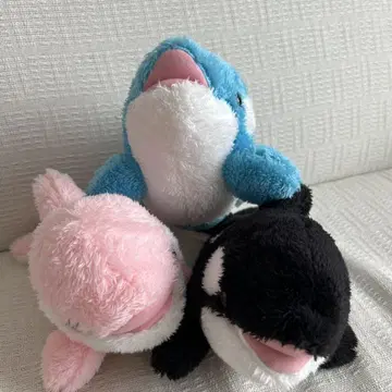 [ 새상품급 ] 폭신폭신 범고래 봉제 인형 3세트