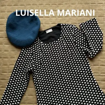 이탈리아제 LUISELLA MARIANI 도트 원피스