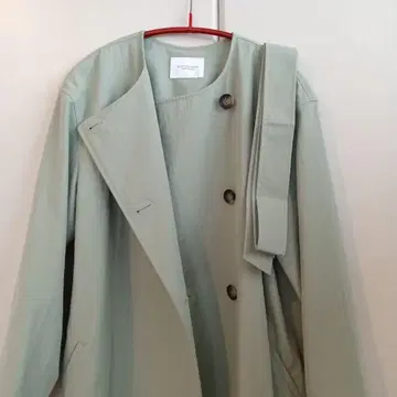 노카라 벨트 코트