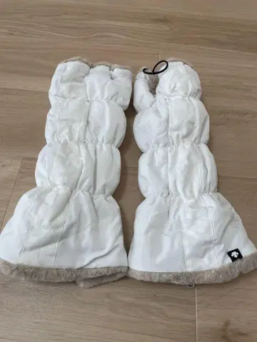 미사용 데상트 레그 워머 퍼 포함