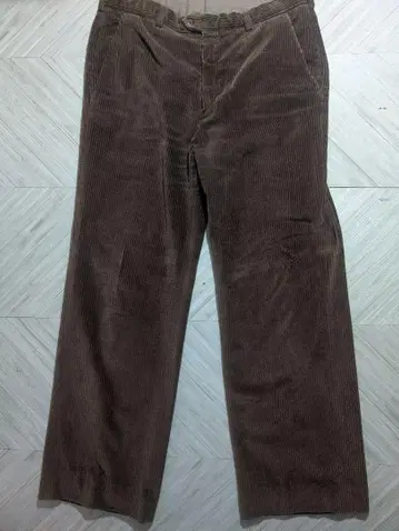코듀로이 팬츠 브라운 브라운